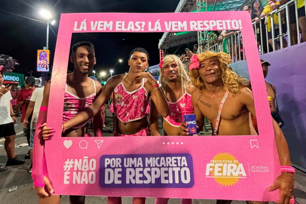 Lá Vem Elas abraça ações contra violência e importunação sexual na folia