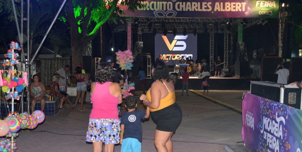 Victor Sam abre a noite no circuito Charles Albert